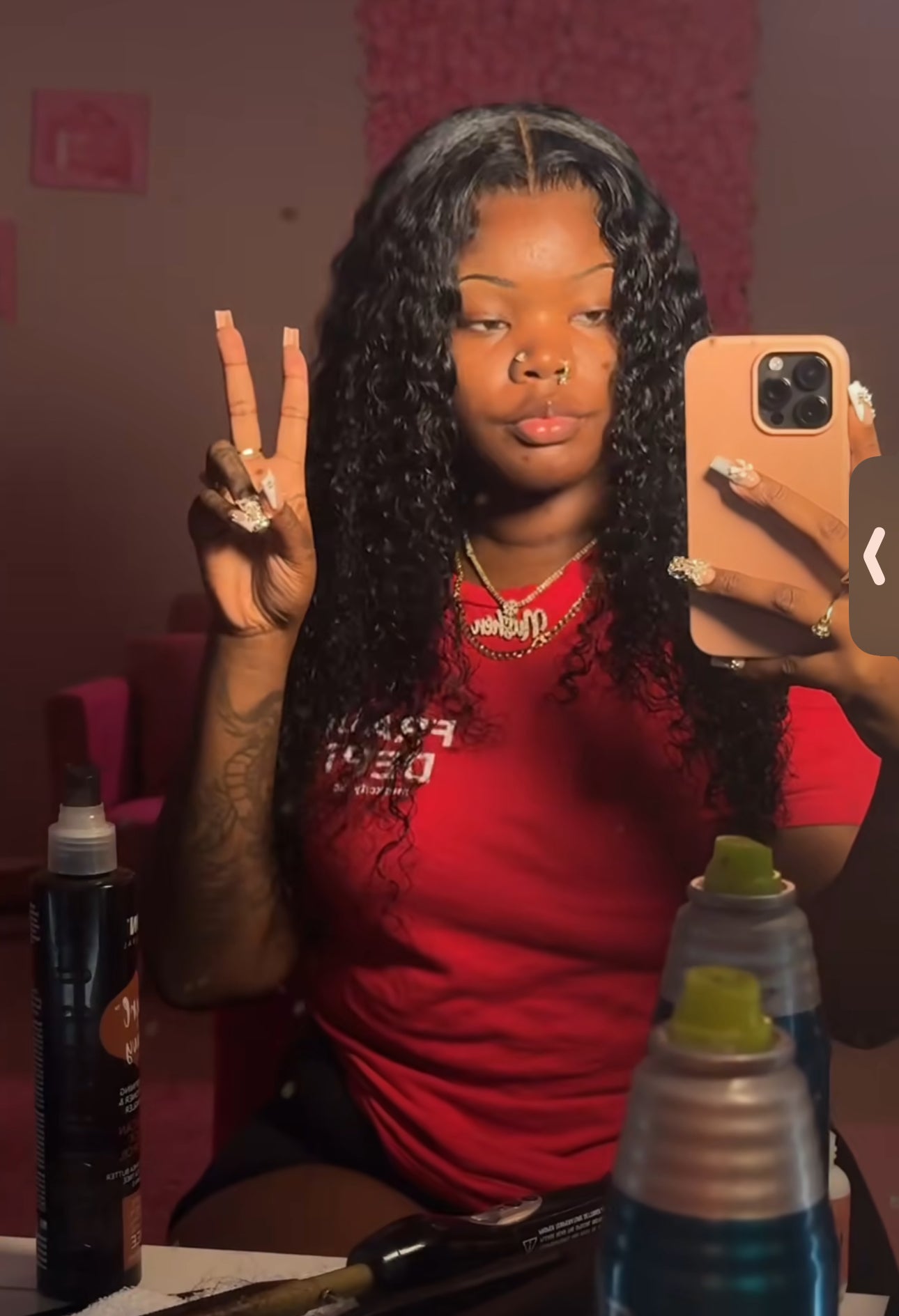 USED 13x4 Lace Front Curly
